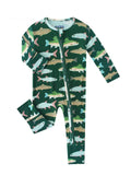 Fish Bamboo Zippy Romper
