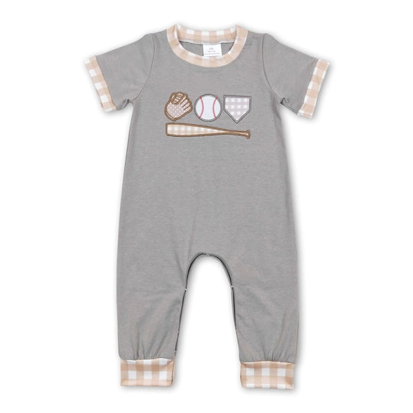 Baseball Romper