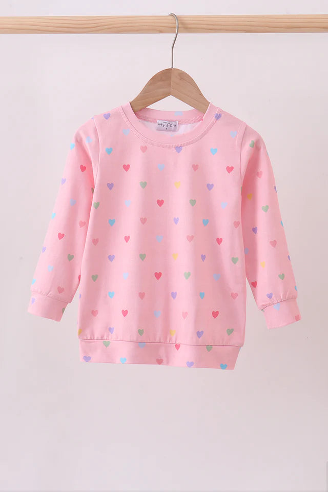 Heart Long sleeve Top